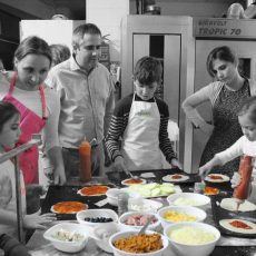 Taller de pizzas para los peques