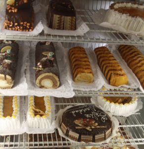 tartas y brazos semifríos